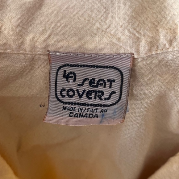 Vintage Yellow Button Up - Picture 3 of 4